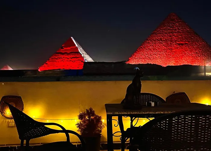 Horus Pyramids View